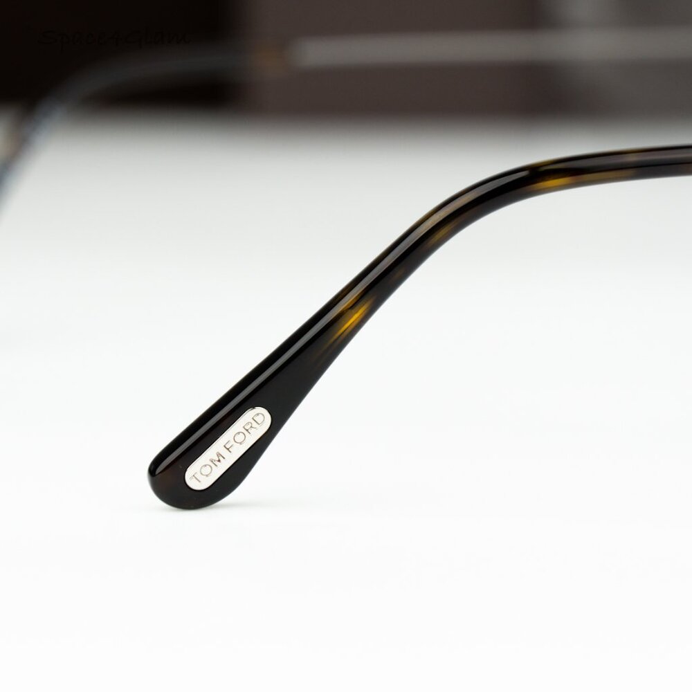 Tom Ford Men Eyeglasses Gunmetal Blue Light Block Round FT5800 008 BRAND NEW - Picture 6 of 10